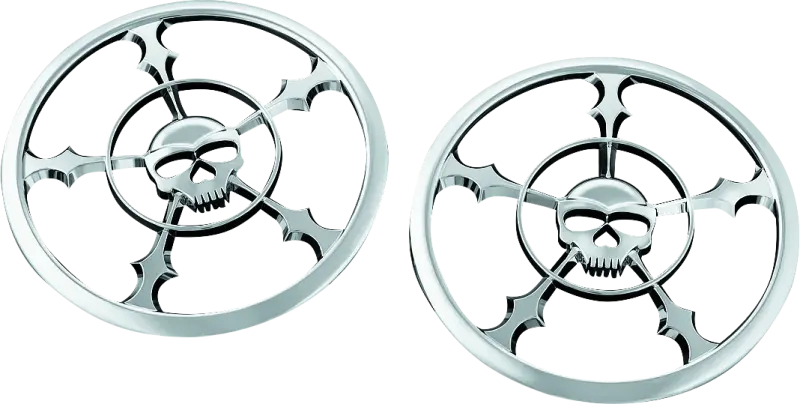 Kuryakyn Zombie Speaker Grill 14-Up Touring Chrome 1