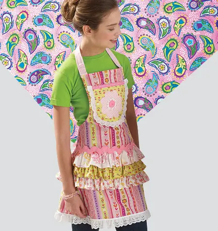 Kwik Sew 0136 Misses'/Girls'/Dolls' Aprons 1