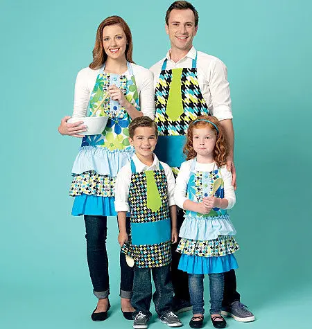 Kwik Sew 0209 Adults/Kids' Aprons 1