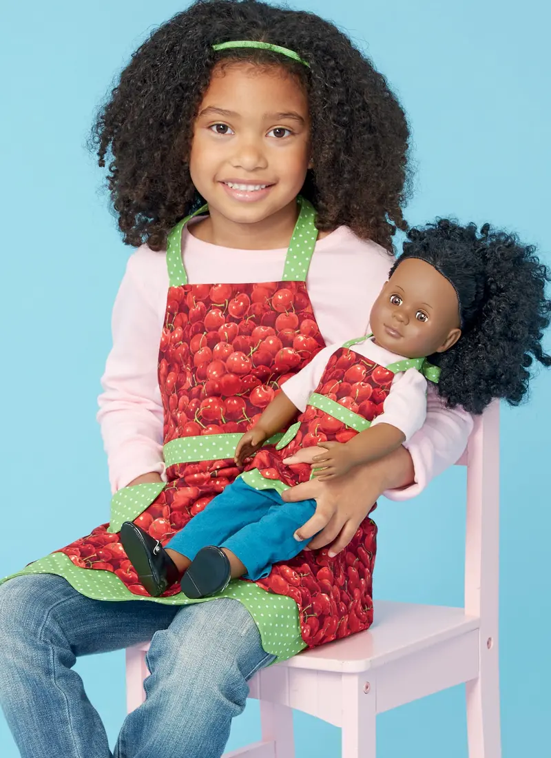 Kwik Sew 0255 Misses' And Girls' Aprons Pattern 2