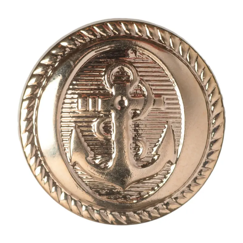 Large Gold Anchor Buttons 21.25Mm Size 1