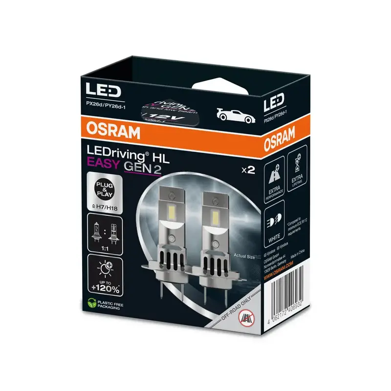 Ledriving Hl Easy Gen 2 H7/H18 1