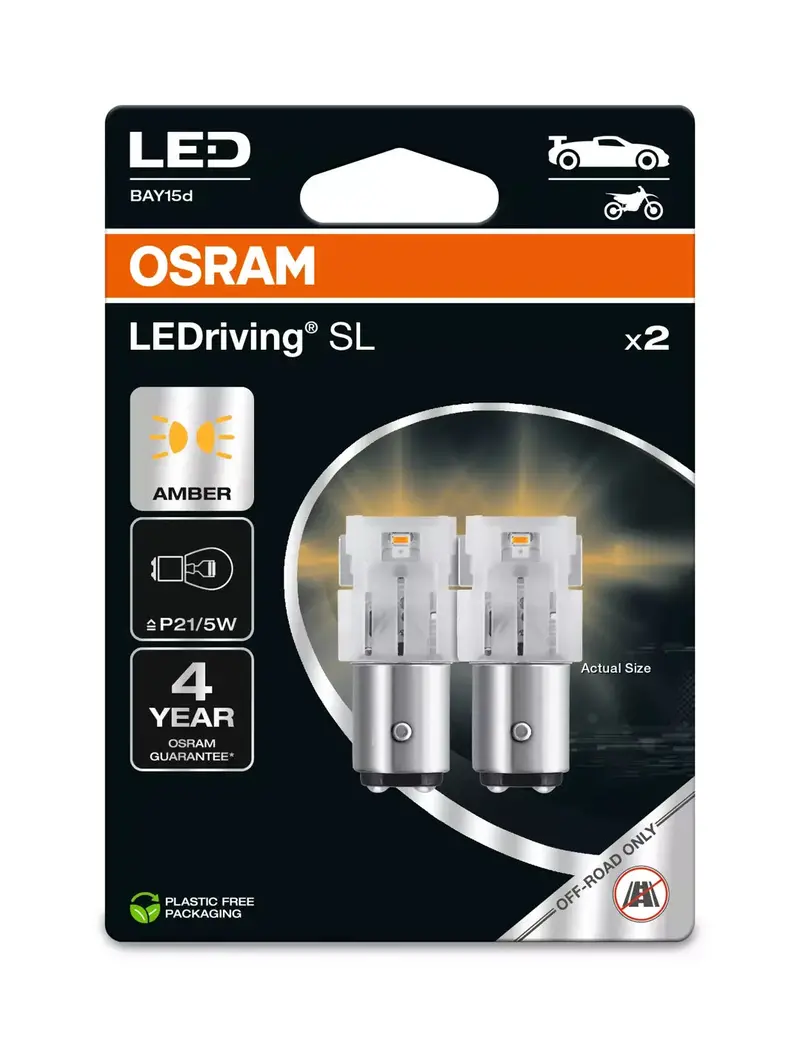 Ledriving Sl P21/5W Yellow 1