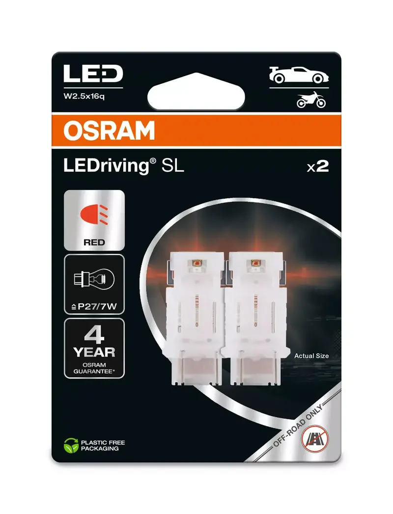 Ledriving Sl P27/7W Red 1