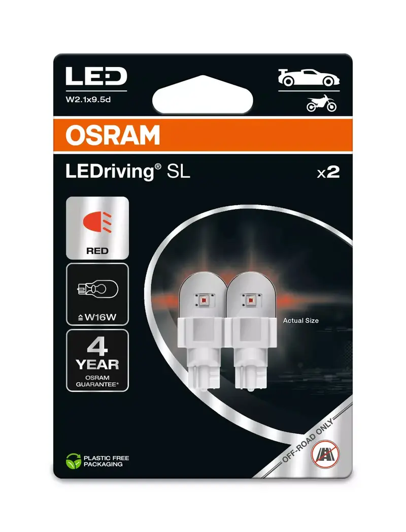 Ledriving Sl W16w Red 1