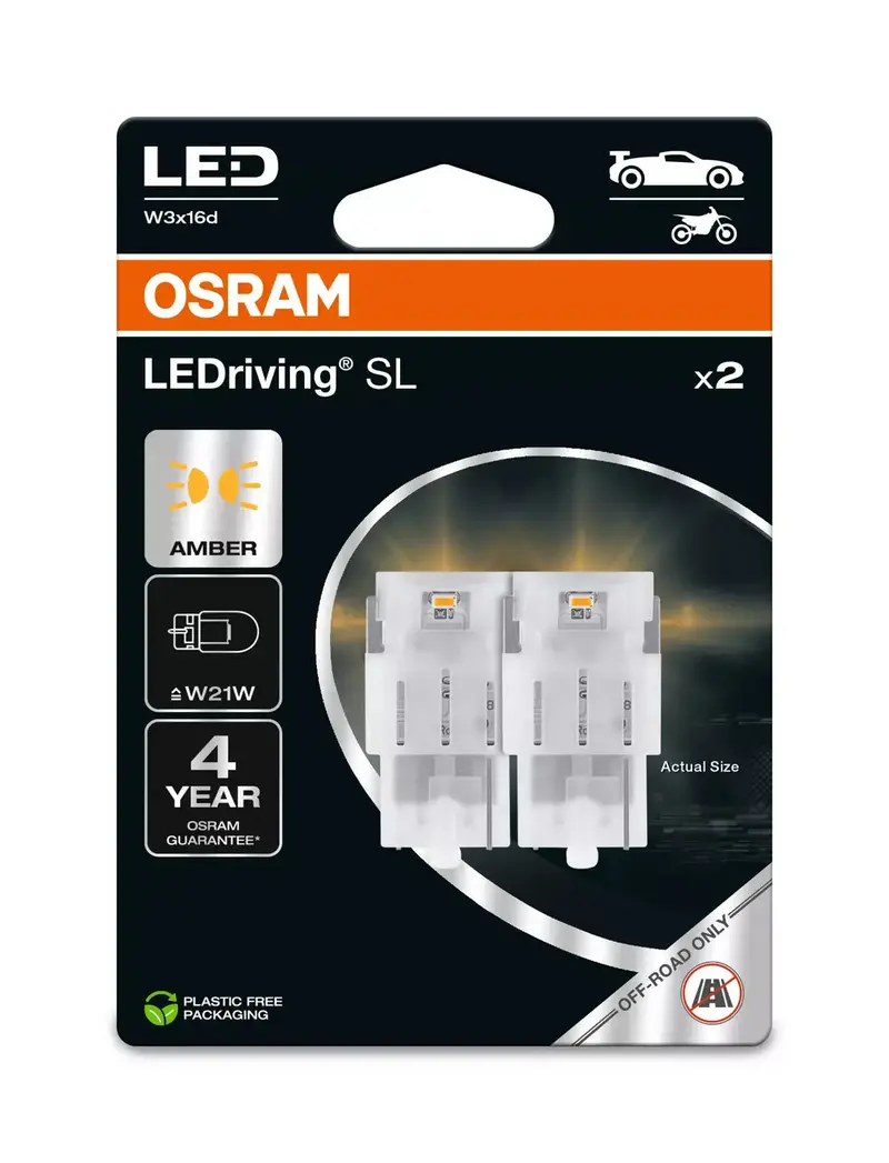 Ledriving Sl W21w Yellow 1