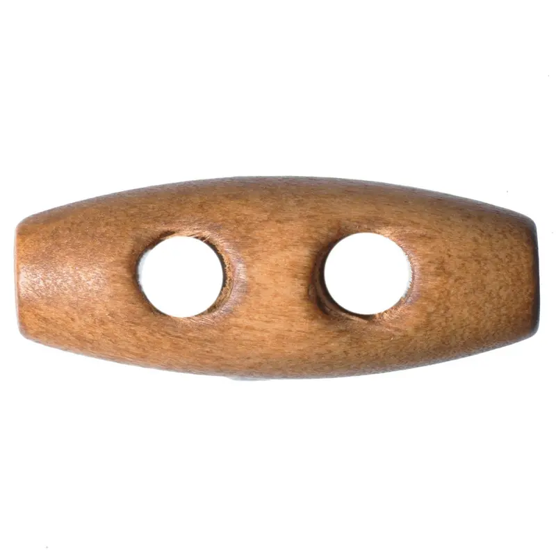 Light Wooden Toggle Buttons 35Mm Size 1