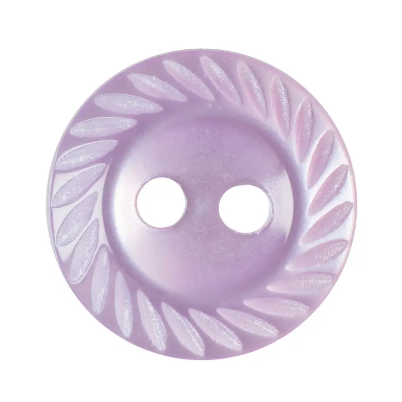 Lilac Decorative Edge Blouse Buttons 1