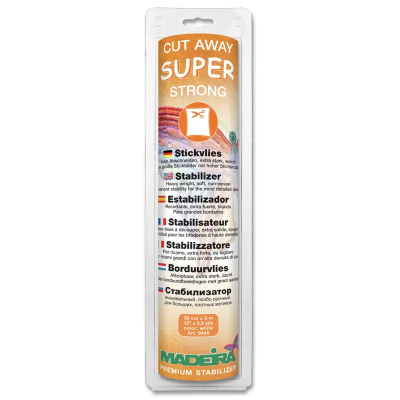 Madeira Cut Away Stabilizer | Super Strong 1