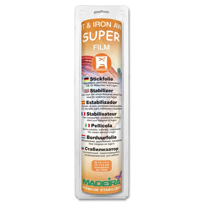 Madeira Embroidery Stabilizer | Super Film 1