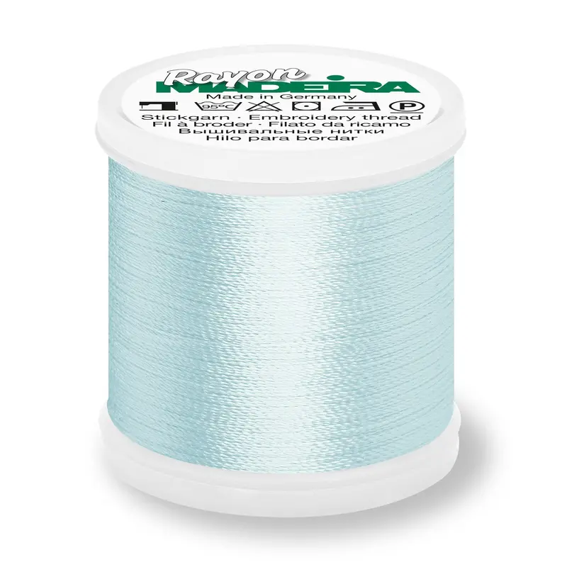 Madeira Rayon 40 Embroidery Thread 200M 1027 Pale Blue 1