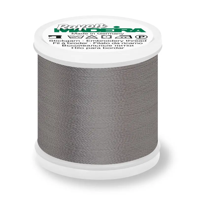 Madeira Rayon 40 Embroidery Thread 200M 1041 Grey 1