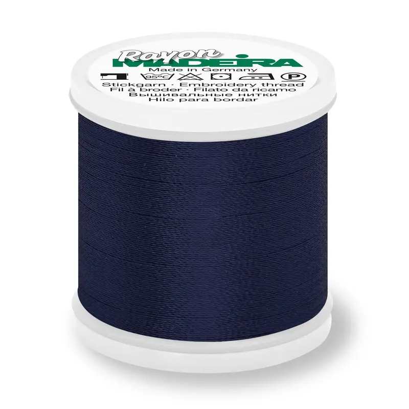Madeira Rayon 40 Embroidery Thread 200M 1044 Dark Blue 1
