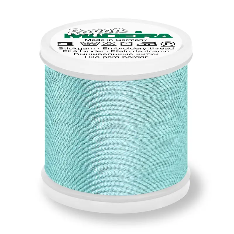 Madeira Rayon 40 Embroidery Thread 200M 1045 Light Teal 1