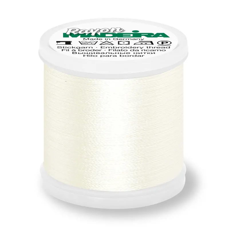 Madeira Rayon 40 Embroidery Thread 200M 1067 Pale Yellow 1