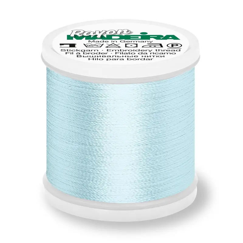 Madeira Rayon 40 Embroidery Thread 200M 1074 Light Blue 1