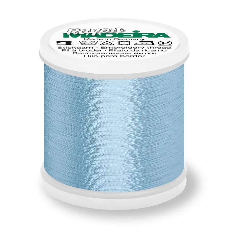 Madeira Rayon 40 Embroidery Thread 200M 1075 Dusty Blue 1