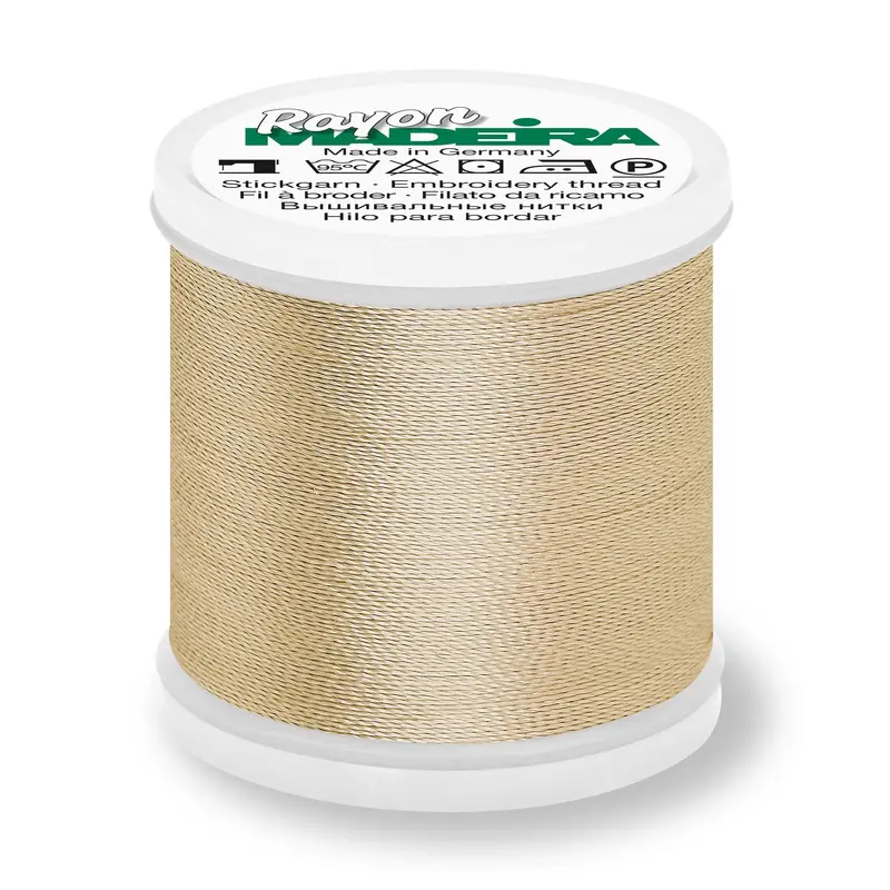 Madeira Rayon 40 Embroidery Thread 200M 1084 Medium Ecru 1