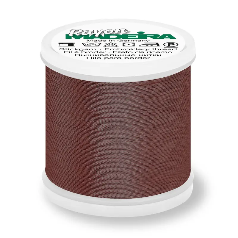 Madeira Rayon 40 Embroidery Thread 200M 1145 Mahogany 1