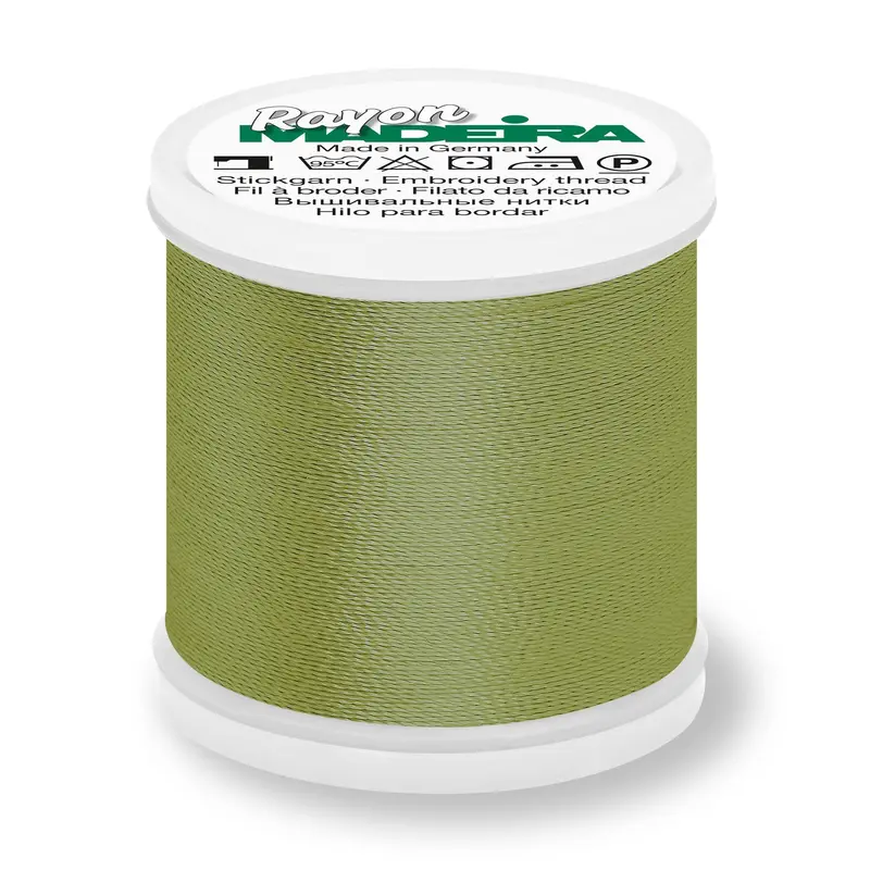Madeira Rayon 40 Embroidery Thread 200M 1156 Light Army Green 1