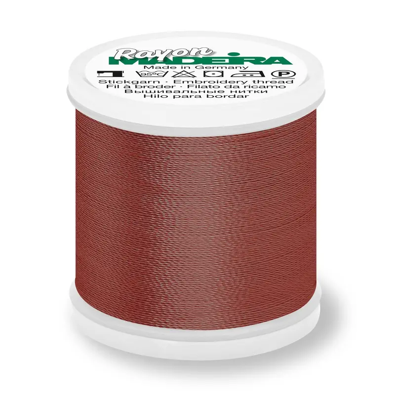 Madeira Rayon 40 Embroidery Thread 200M 1158 Tawney Brown 1