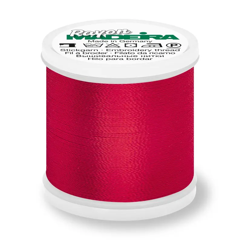 Madeira Rayon 40 Embroidery Thread 200M 1184 Blood Orange 1