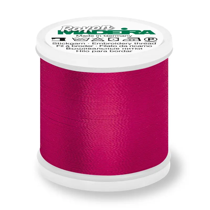 Madeira Rayon 40 Embroidery Thread 200M 1186 Cerise 1