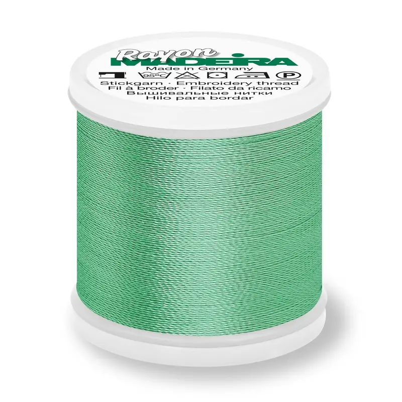 Madeira Rayon 40 Embroidery Thread 200M 1247 Emerald 1