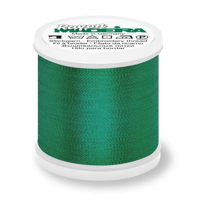 Madeira Rayon 40 Embroidery Thread 200M 1280 Mallard Green 1