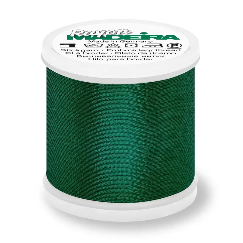 Madeira Rayon 40 Embroidery Thread 200M 1290 Midnight Teal 1