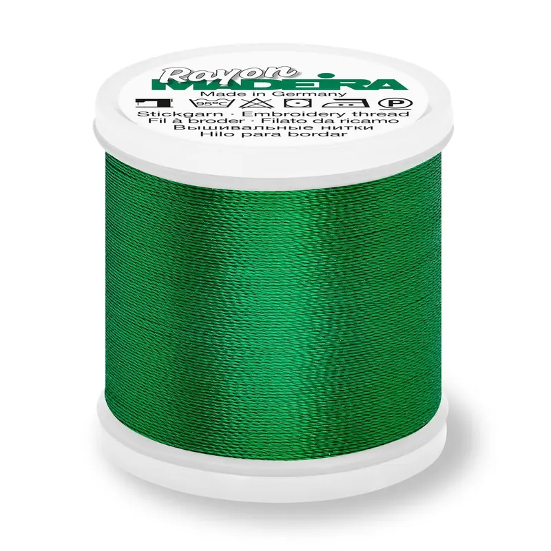 Madeira Rayon 40 Embroidery Thread 200M 1304 Forest Green 1