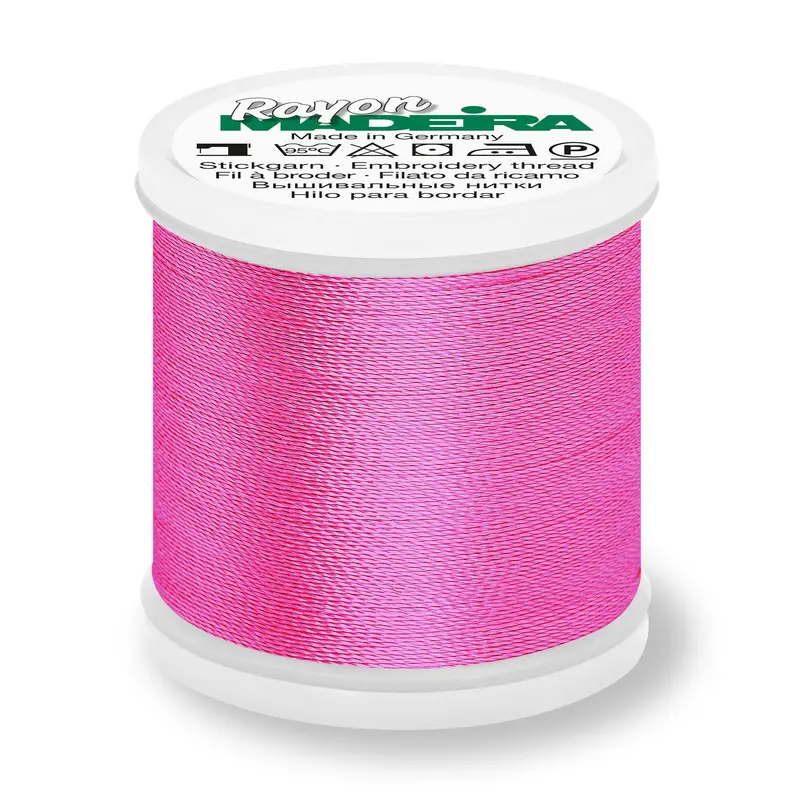 Madeira Rayon 40 Embroidery Thread 200M 1309 Perfectly Pink 1