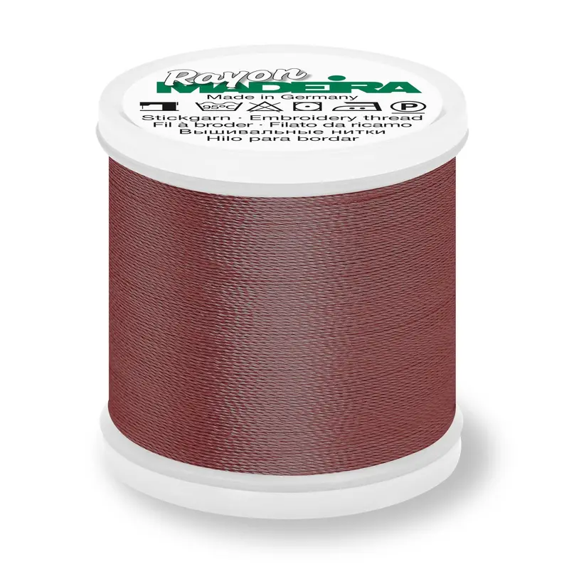 Madeira Rayon 40 Embroidery Thread 200M 1358 Brown 1