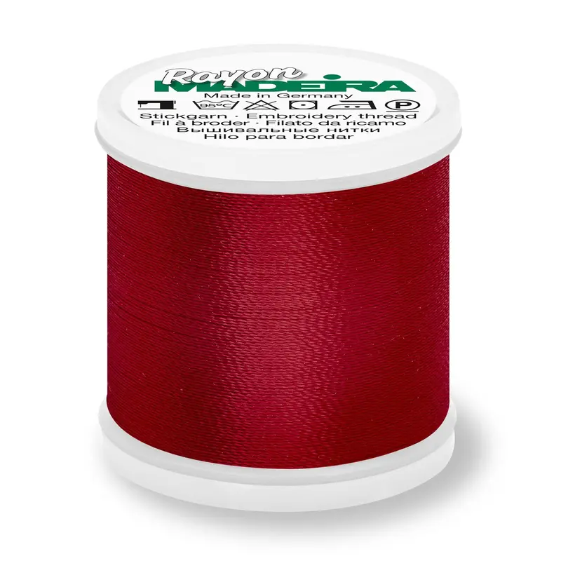 Madeira Rayon 40 Embroidery Thread 200M 1385 Deep Burgundy 1