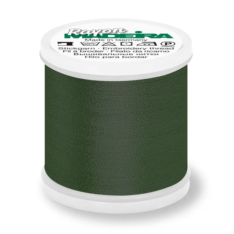 Madeira Rayon 40 Embroidery Thread 200M 1393 Dark Khaki 1