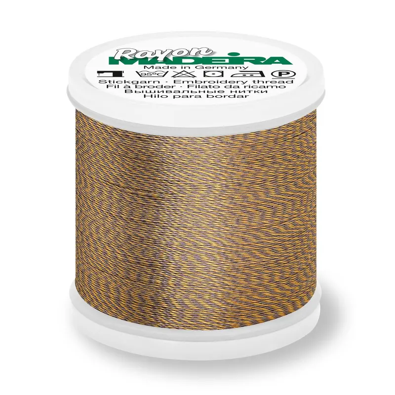 Madeira Rayon 40 Embroidery Thread 200M Melange #2210 Kenian 1
