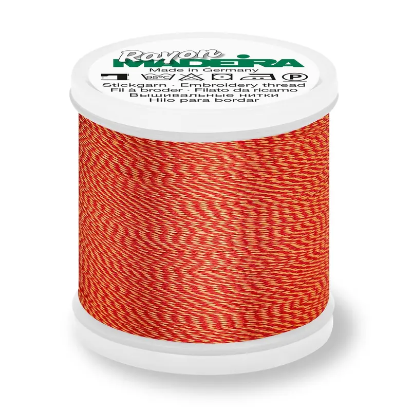 Madeira Rayon 40 Embroidery Thread 200M Melange #2228 Tropical 1