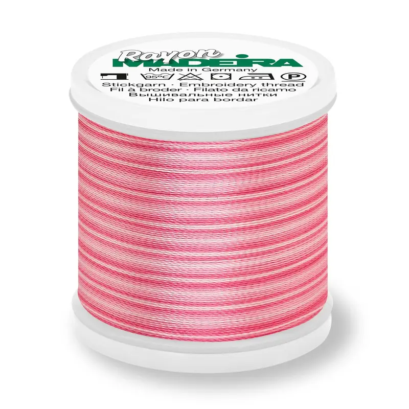 Madeira Rayon 40 Embroidery Thread 200M Multi #2021 Pinks 1