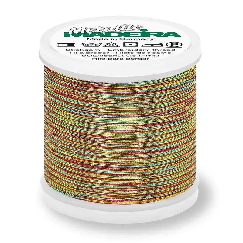 Madeira Smooth Metallic Embroidery Thread, 200M Astro 2 1