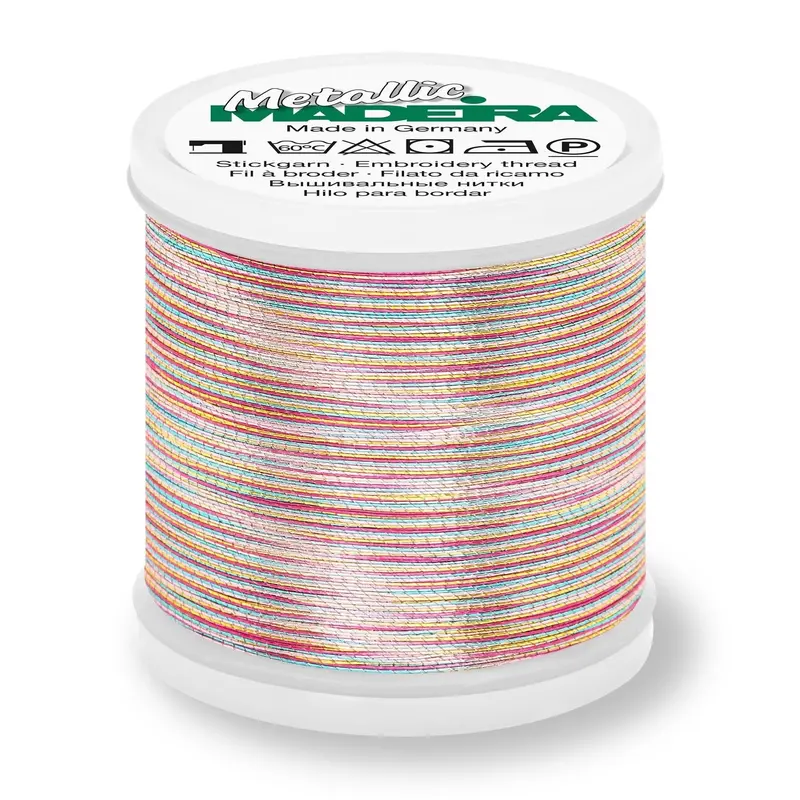 Madeira Smooth Metallic Embroidery Thread, 200M Astro 3 1