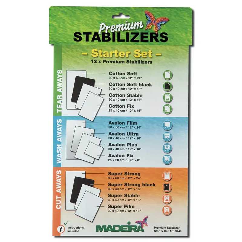 Madeira Stabilizer | Starter Set 1