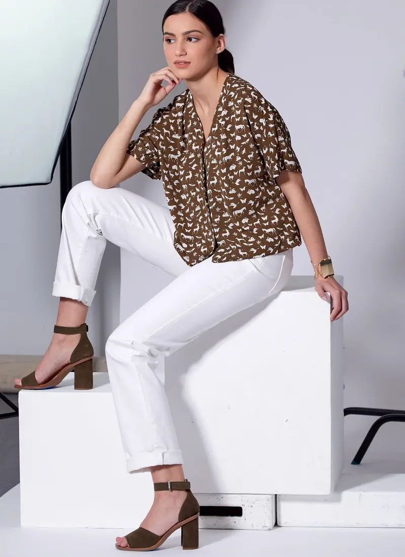 Mccalls 7976 Tops Sewing Pattern 1