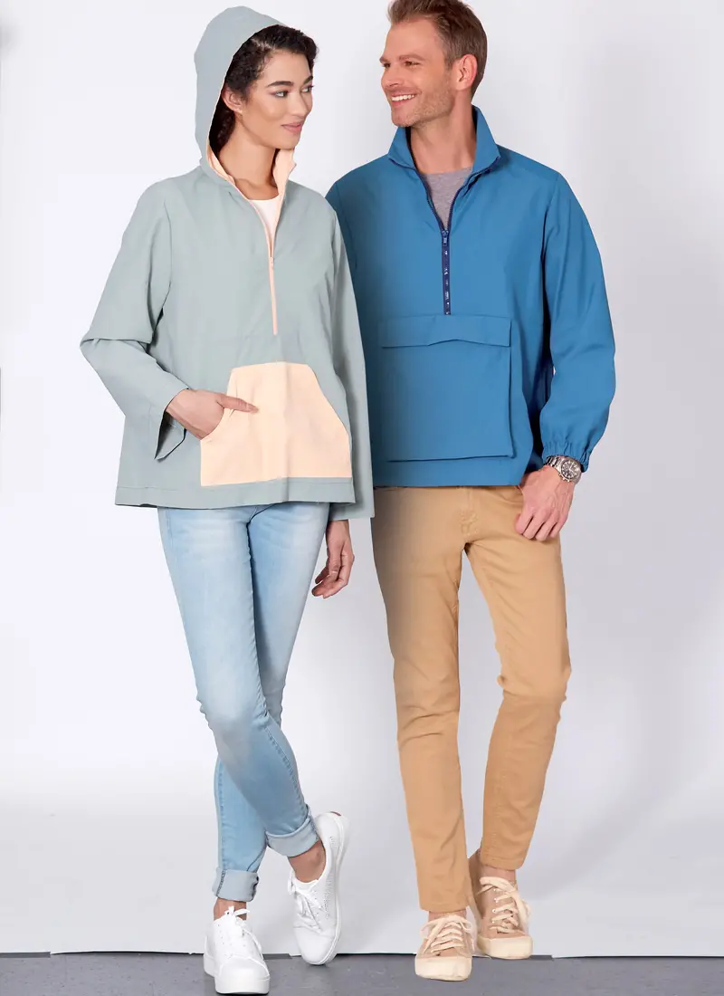 Mccalls 7986 Misses' And Men's Jackets Pattern 1