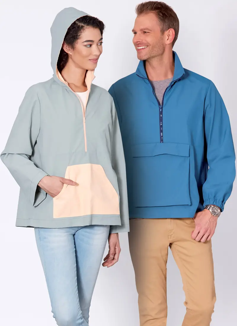 Mccalls 7986 Misses' And Men's Jackets Pattern 2