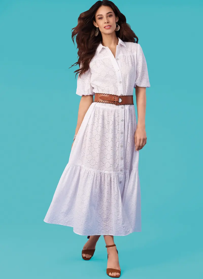 Mccalls 8285 Misses' Top And Dresses Sewing Pattern 1