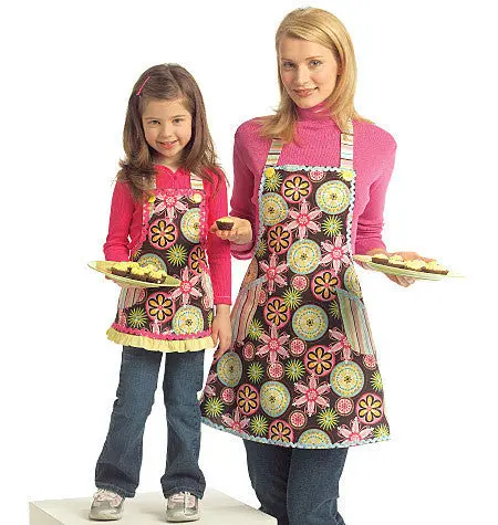 Mccall's Sewing Pattern 5720 Aprons 1