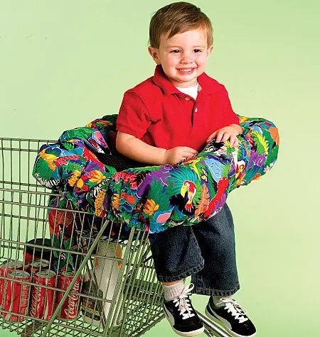 Mccall's Sewing Pattern 5721 3-In-1 Portable Shopping Cart / High Chair Cover 1