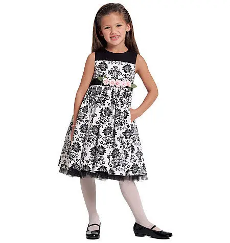 Mccall's Sewing Pattern 5793 Girls' Lined Dresses 1