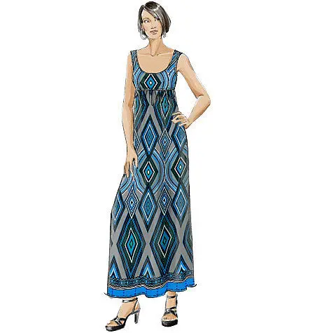 Mccall's Sewing Pattern 5893 Ladies Dresses 1