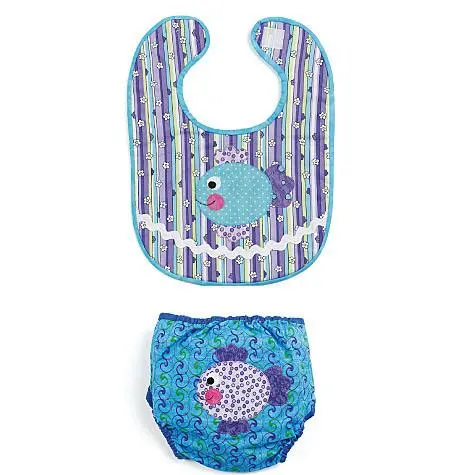 Mccall's Sewing Pattern 6108 Infants' Bibs And Nappy Covers 1